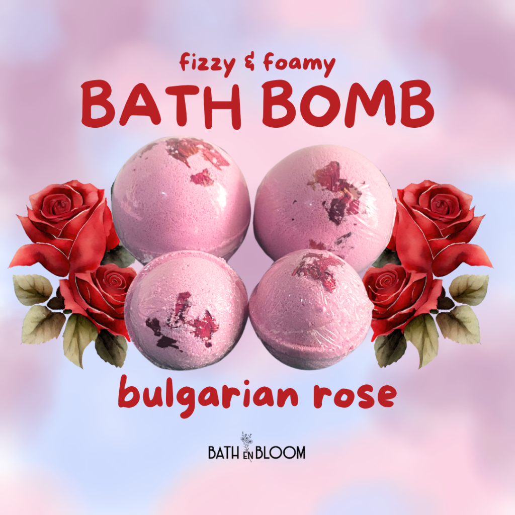 rose bath bomb