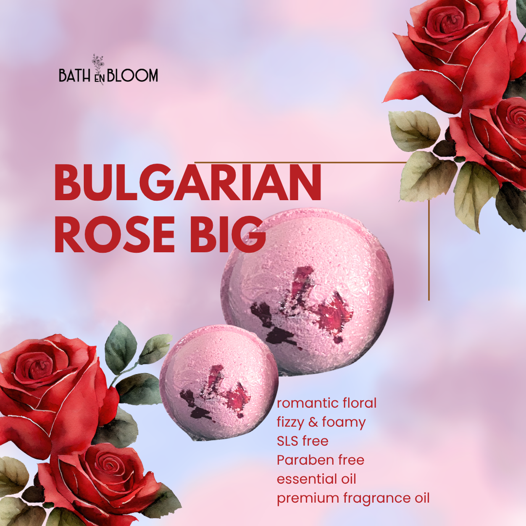 rose bath bomb