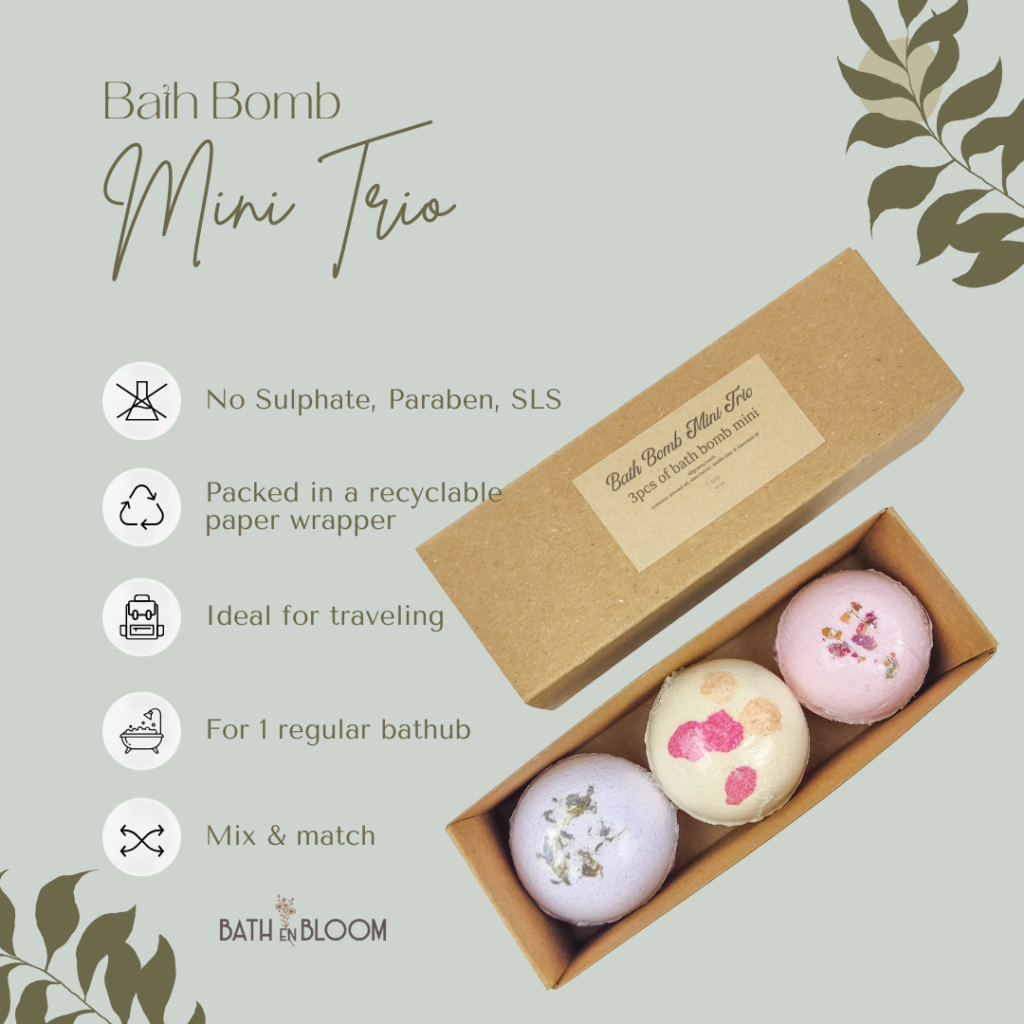 Bath Bomb Mini Trio