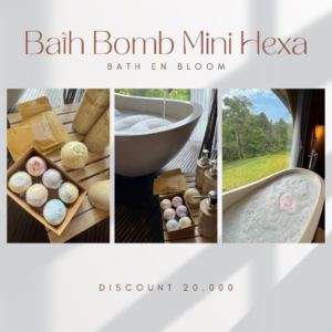 Bath Bomb Mini Hexa